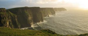 Photo: cliffsofmoher.ie Day Trips 1 Shannon Airport Taxis recommends taking time to view the Stunninf Cliffs at Sunset